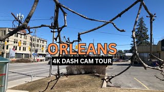 Orleans Ottawa Ontario 4K Dash Cam Tour  4K Dash Cam Tour [upl. by Naggem]