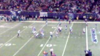 LIVE from GIANTS VS EAGLES game 121309 [upl. by Armilda]