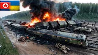 3 MINUTES AGO FIRST in Ukraine American Missile ATACMS BLOW UP Russian train with North Korean Ammo [upl. by Enaywd314]