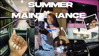 GLOW Up With Me For Summer Maintenance Vlog Nails Lashes Shopping Hair [upl. by Gnidleif454]