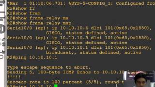 วิธีการ Config Frame Relay MultiPoint และ OSPF โดย MrJodoi [upl. by Nurat490]