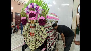 Shabih Taboot Imam Hasan Askari as  Bibi Anaro Imambara Calcutta Azadari 2024 [upl. by Anaynek]