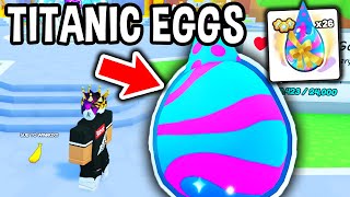 How You Can Get FREE TITANIC PETS Using These EGGS in Roblox Pet Simulator 99 [upl. by Caroline]