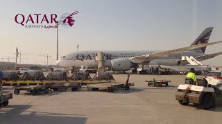 TRIP REPORT Qatar Airways Boeing B7878 DREAMLINER Colombo to Doha CMBDOH Economy Class [upl. by Clementis]