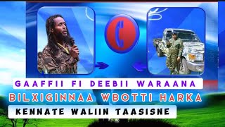 Gaaffii fi Deebii Waraana Bilxiginnaa WBOtti Harka Kennate Waliin Taasisne [upl. by Gibbeon]