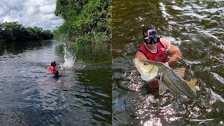 Pescando y Explorando este Hermoso Río [upl. by Alletnahs]