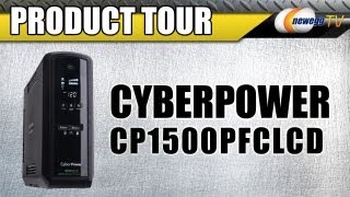 CyberPower CP1500PFCLCD UPS Product Tour  Newegg TV [upl. by Sixel653]