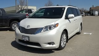 2014 Toyota Sienna Limited Full Review Start up and Walkaround [upl. by Deeas]