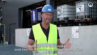 Effluent treatment reuse  Aviko Poperinge Belgium [upl. by Jacquetta]