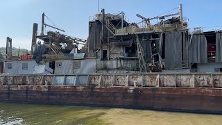 What massive machine is in East Liverpools waters [upl. by Ellennaj621]