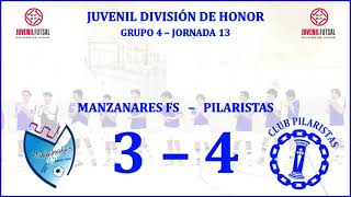 Temp 2324 Jornada 13 Manzanares FS 3  Pilaristas 4 [upl. by Jewelle]