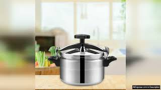 49L Aluminum Pressure Cooker Kitchen Appliances for All Cooktops Induction Cookware Outdoor Review [upl. by Baras]