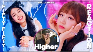 FIFTY FIFTY Higher MV REACTION  ON A CLOUD 😍 [upl. by Noired251]