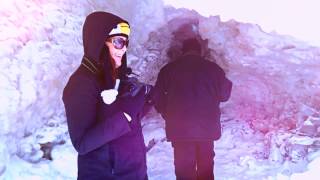 Ice Caverns at Crystal Beach on Lake Erie [upl. by Llennahs]