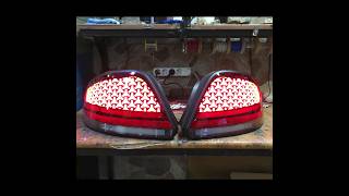 Fiat linea led stop tasarımı automobile diy project led modified fiatlinea [upl. by Anirazc]