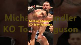 Michael Chandler KO Tony FergusonDustin Poirier Islam Makhachev Justin GaethjeArman Tsarukyan [upl. by Buschi]