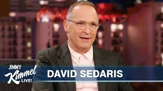 David Sedaris on Storytelling Humor amp Chatting with Strangers [upl. by Ayama692]