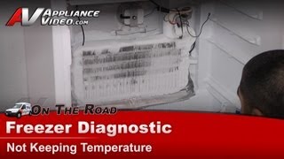 Whirlpool Freezer Repair  Not Keeping Temperature  Defrost Timer [upl. by Las]