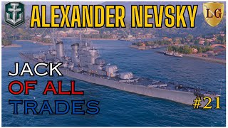 Alexander Nevsky when You need to let off steam  World of Warships wows [upl. by Andrew]