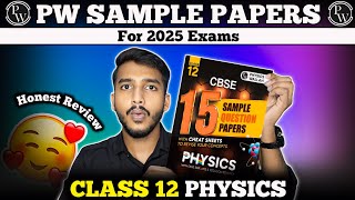 PW Class 12 Physics Sample Paper Review 202425  Best for CBSE Boards 📚 [upl. by Attalie796]