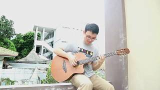 HIVI Siapkah Kau Tuk Jatuh Cinta Lagi  Fingerstyle Cover by Michael Lie [upl. by Adnerak]