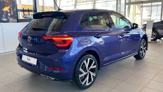 NEW Volkswagen POLO RLine 2022  FULL REVIEW Vibrant Violet color [upl. by Sik]