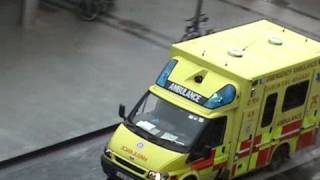 Ambulance D104 Dublin Fire Brigade [upl. by Boyce]