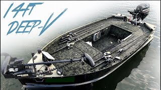 How to make a 14ft V hull  Deep V Weekend Warrior Build [upl. by Navlys]