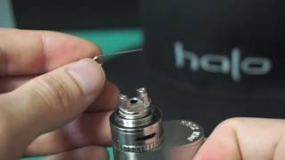 Kangertech TopBox Tank RBA Tutorial [upl. by Neddra198]