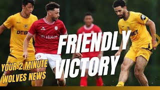 2 Minute Wolves News  FRIENDLY VICTORY [upl. by Stallworth]