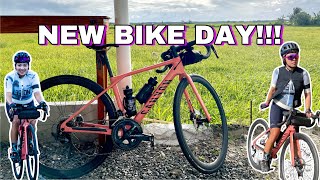 NEW BIKE DAY  Unboxing  First Ride  Bike Fitting  Vlog 23 [upl. by Roma]