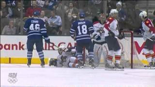 Highlights quotFire Wilsonquot  Panthers  Leafs  02282012 [upl. by Cliffes]