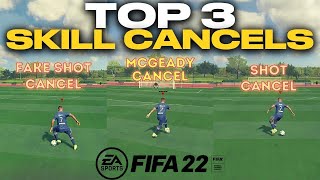 FIFA 22 BEST SKILL MOVE CANCELS FT MCGEADY SPIN CANCEL SHOT CANCEL amp FAKE SHOT CANCEL [upl. by Devad]