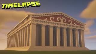 I Built the ParthenonAcropolis in Minecraft  Timelapse [upl. by Novihc]