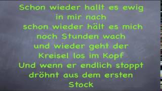 Kerstin Ott  Scheissmelodie Lyrics [upl. by Ydaj]