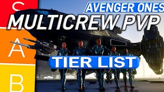 STAR CITIZEN MULTICREW TIER LIST 323 [upl. by Haynor]