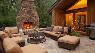 COZY 100 OUTDOOR FIREPLACE FOR SMALL PATIO IDEAS  HOW TO CHOOSE RIGHT FIREPLACES FO LIVING SPACE [upl. by Jarlen]