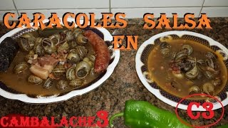 CARACOLES EN SALSA LA RECETA DE MI ABUELITA [upl. by Nahtaj]