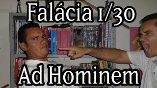 Falácia Ad Hominem  QUADRADO PLANAR [upl. by Tehc]