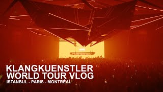 World Tour Vlog 4  Klangkuenstler x Unreal  Istanbul Paris Montréal [upl. by Anilet]