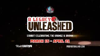 A Legacy Unleashed Exhibit celebrates history of Cleveland Browns [upl. by Renaud]