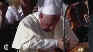 Charismatic Catholics pray over Pope Francis [upl. by Telracs]