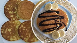 PANCAKES DE SÉMOLA  بانكيك ديال سميد وصفة سهلة جدا و سريعة لتحضير  pancakes dyal smidawasfa sahla [upl. by True727]