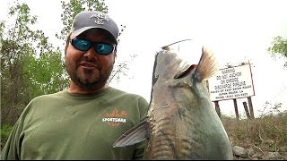 Downtown Catfishin Baton Rouge Louisiana  Sportsman TV [upl. by Abell]