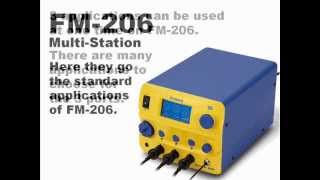 HAKKO FM206 recommended application [upl. by Eylsel]