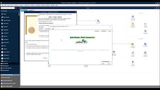 QuickBooks Web Connector Setup [upl. by Leibarg149]