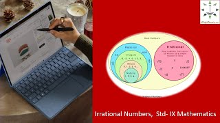 Irrational Number Std9 Class2 [upl. by Yelac704]