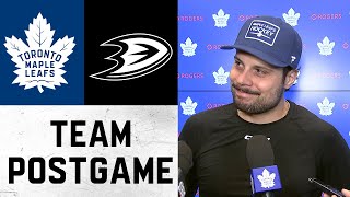 Maple Leafs Media Availability  Postgame vs Anaheim Ducks  February 17 2024 [upl. by Ninnetta401]