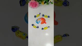 Kinder Joy milk Eclaris toffee popsicle 🍬🍭 shortvideo youtubeshorts jelly tranding [upl. by Jobina953]