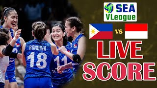 Philippines Women vs Indonesia Women  SEA V League Womenvetriedits369 [upl. by Sirret]